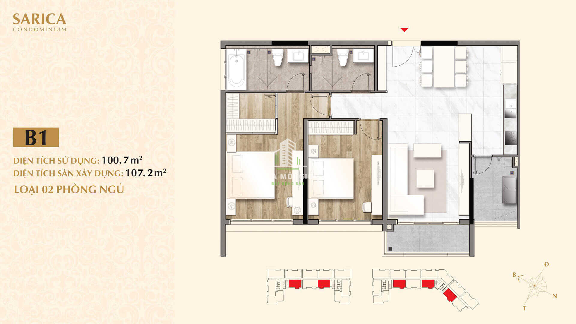 2pn – B1 Nhà Môi Giới Bất Động Sản