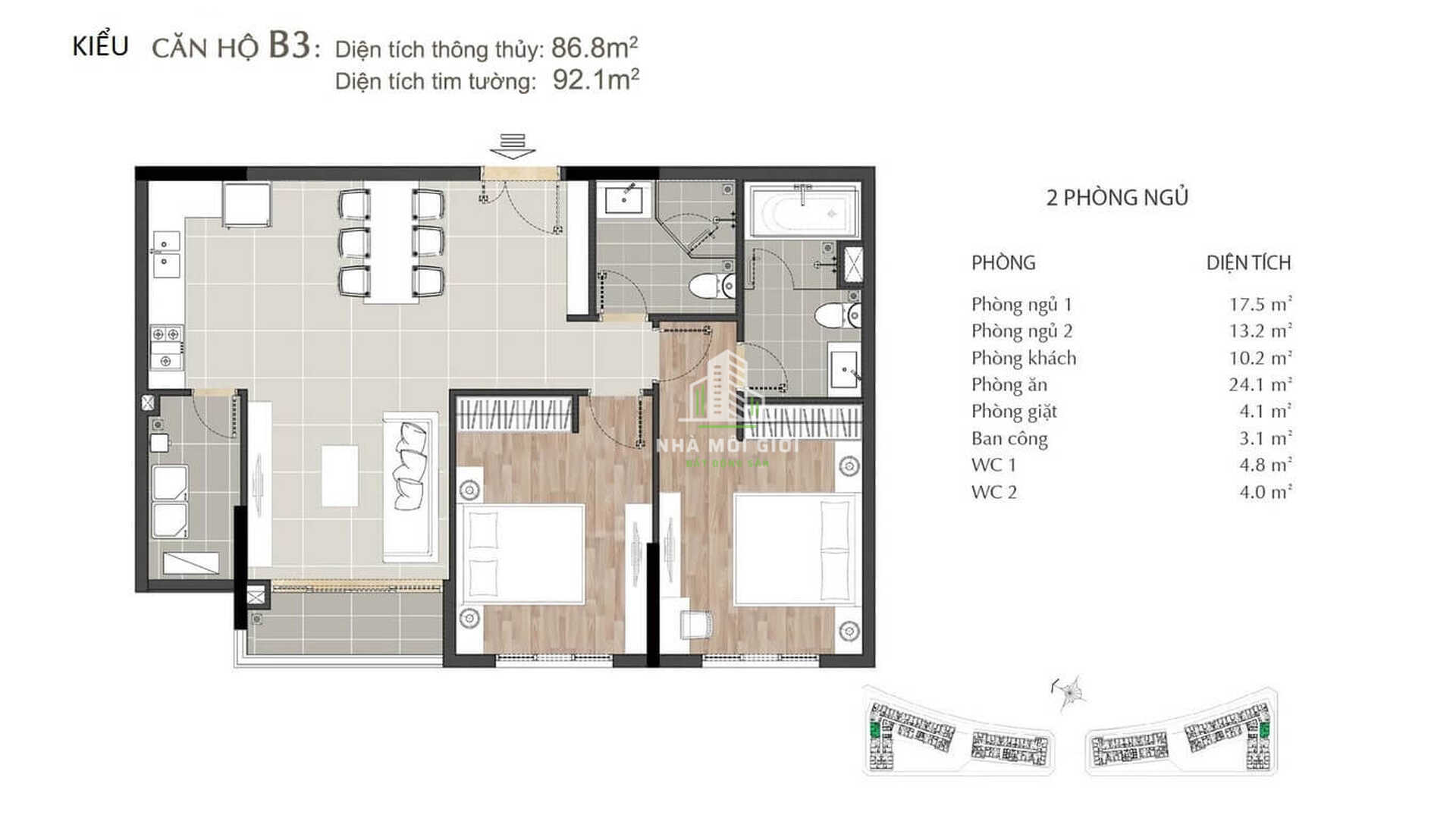 2pn – B3 Nhà Môi Giới Bất Động Sản