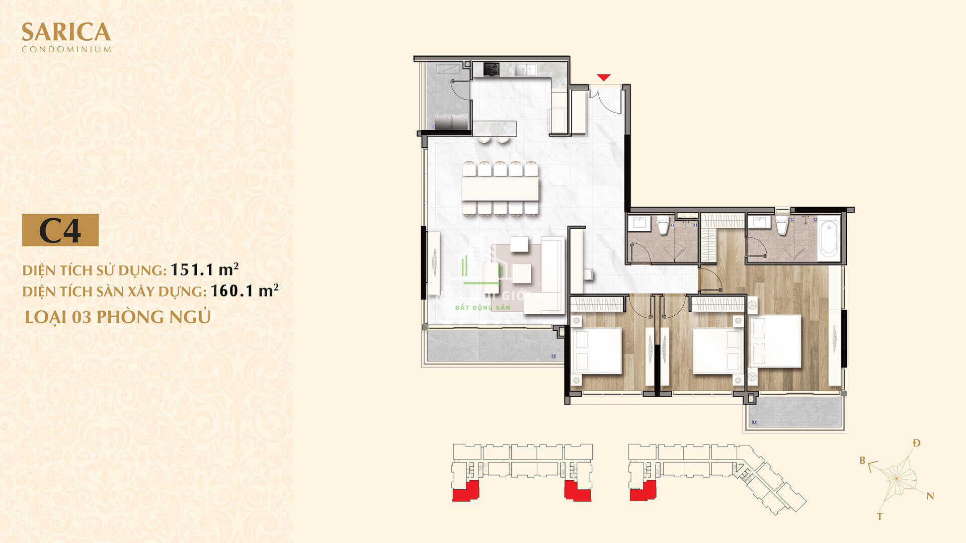 3pn – C4 Nhà Môi Giới Bất Động Sản