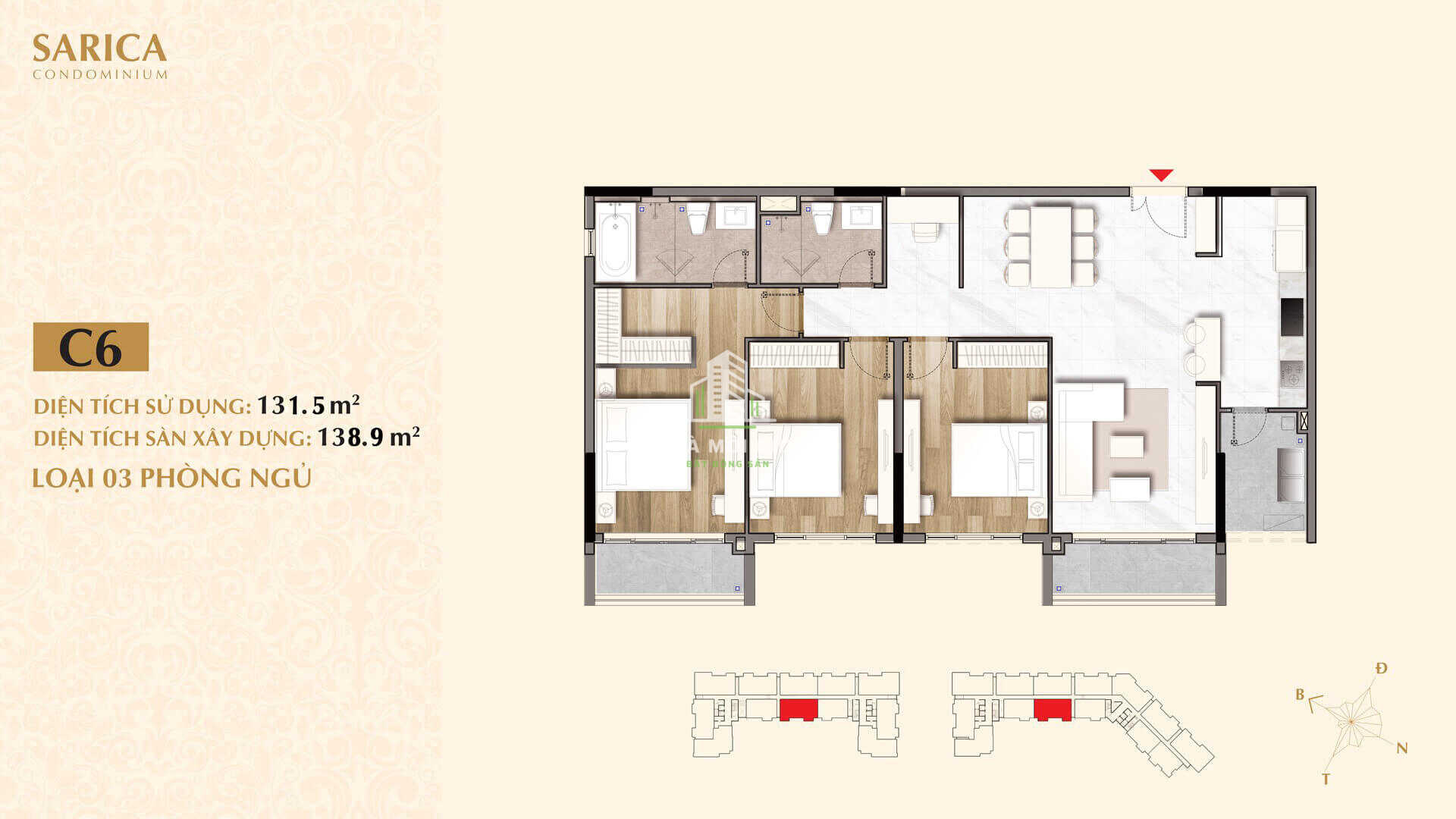 3pn – C6 Nhà Môi Giới Bất Động Sản