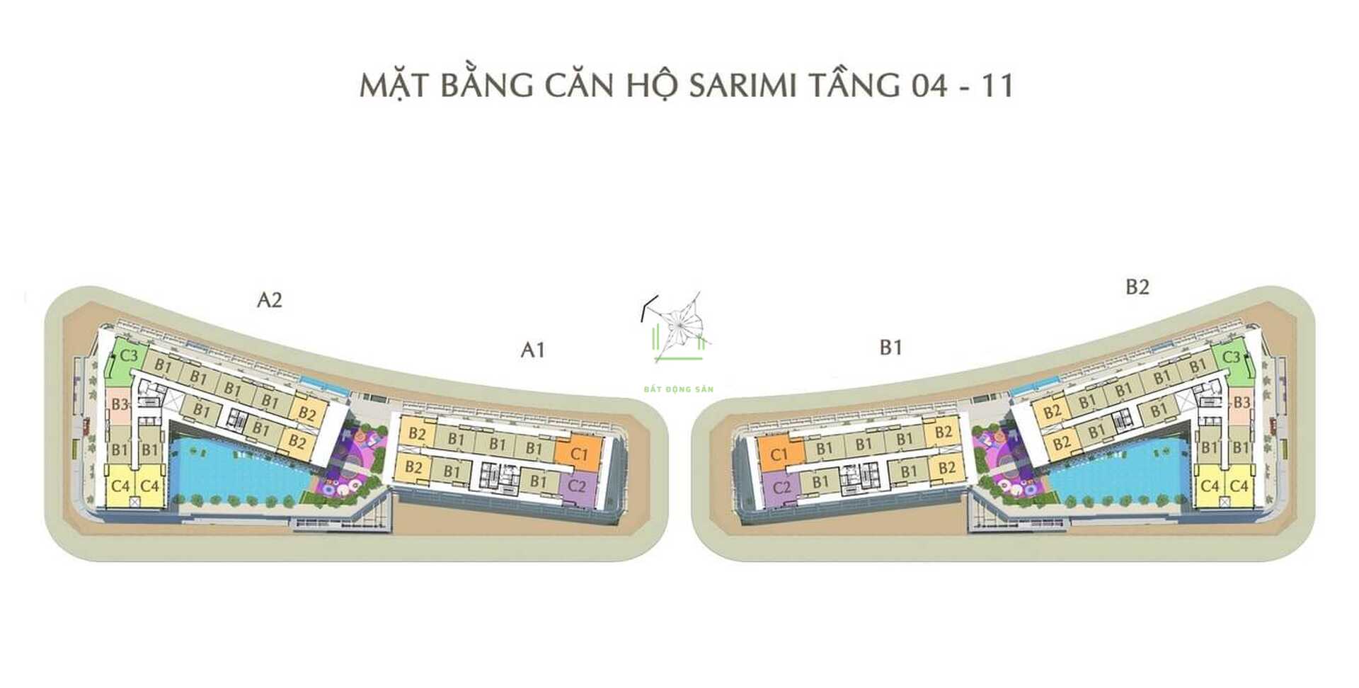 Mặt Bằng Tầng 4-11 Nhà Môi Giới Bất Động Sản