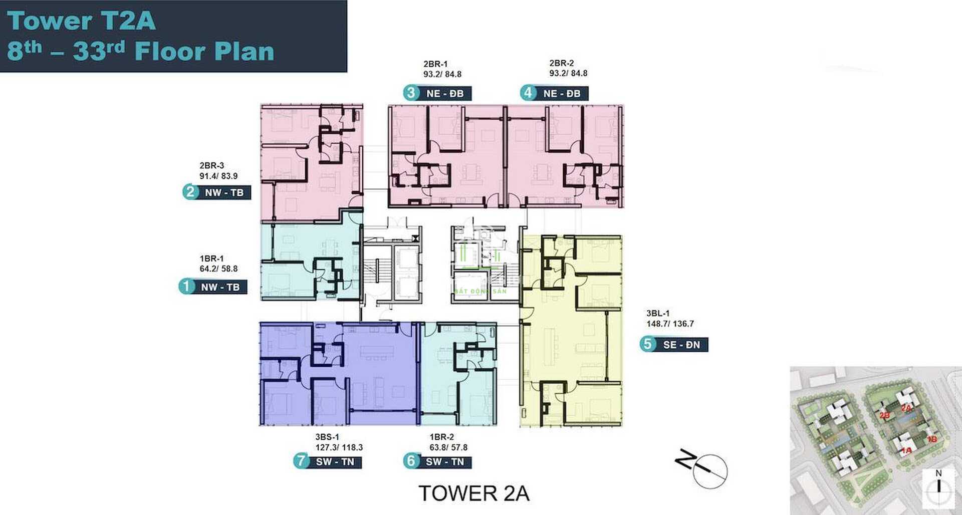 Mặt Bằng Linden Residences T2a Tầng 8 – 33 Nhà Môi Giới Bất Động Sản