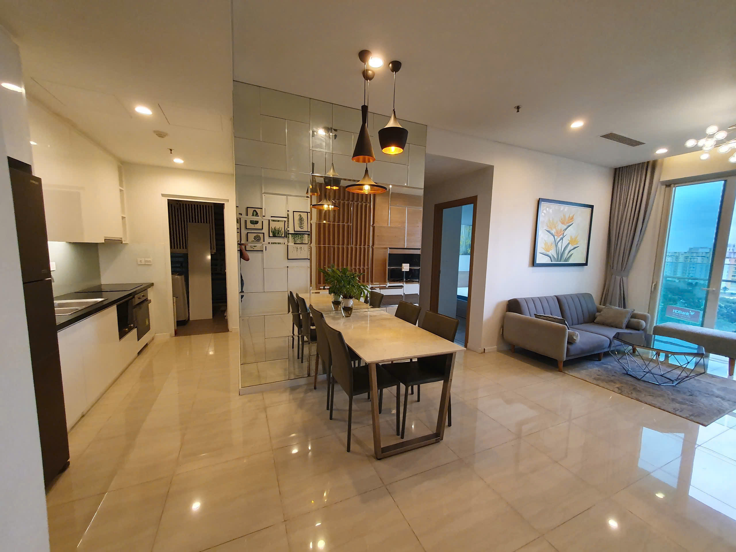 CHO THUÊ CĂN HỘ SADORA 2 PHÒNG NGỦ BANCOL HƯỚNG NAM, VIEW TOÀN CẢNH SALA CHO THUÊ CĂN HỘ SADORA 2 PHÒNG NGỦ BANCOL HƯỚNG NAM, VIEW TOÀN CẢNH SALA